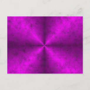 Pink Black Rainbow in Elephant Skin Leather Optik Postcard