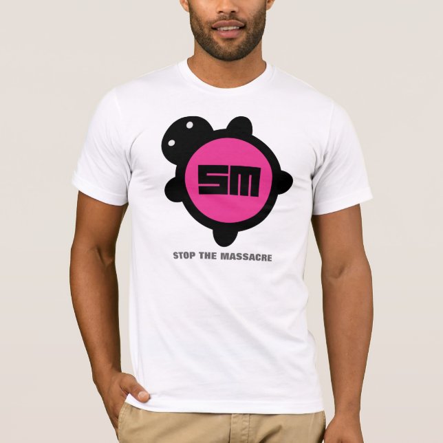 Pink / Black T-Shirt (Front)