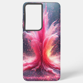 Pink blast samsung galaxy case