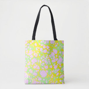 Pink Blobs Tote Bag