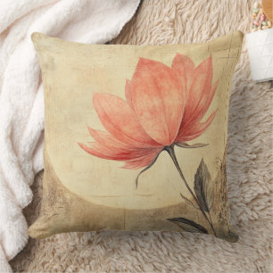 Pink Bloom & Moonlit Serenity Cushion