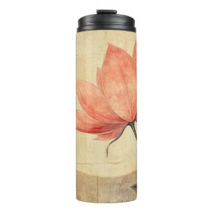 Pink Bloom & Moonlit Serenity Thermal Tumbler