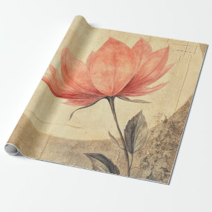 Pink Bloom & Moonlit Serenity Wrapping Paper