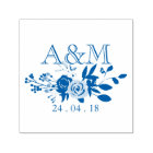 Pink Bloom Wedding Monogram