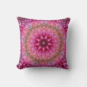 Pink Blooming flowers  Cushion