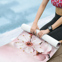 Pink Blossom and Paw Prints