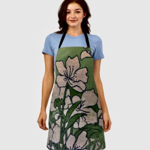 Pink Blossom Cascade  Apron