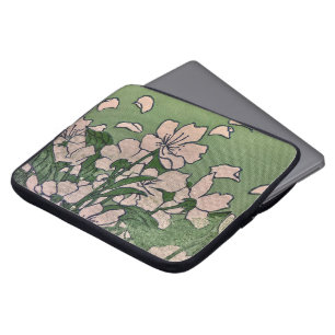 Pink Blossom Cascade Electronics Bag