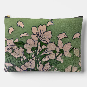 Pink Blossom Cascade Print Cut Sew Bag