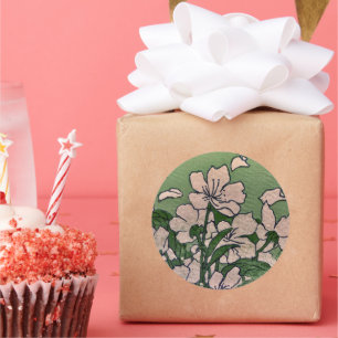 Pink Blossom Cascade Sticker