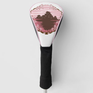Pink Blossom Golf Head Cover