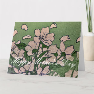 Pink Blossom Green Card