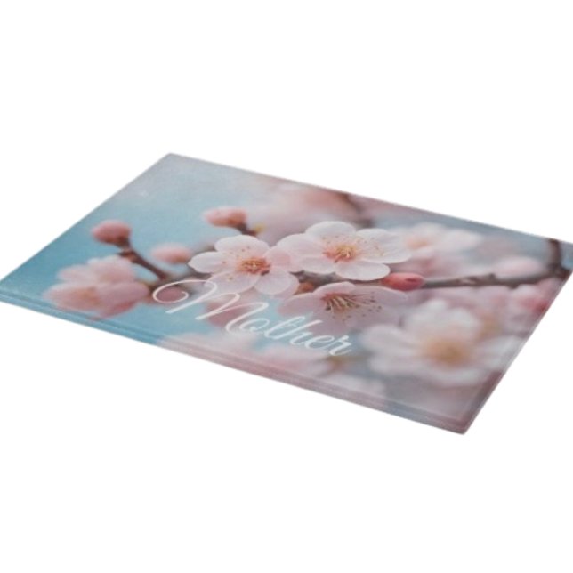 Pink Blossom Magic Cutting Board (A beautiful cutting board for Mom—practical, stylish, and perfect for Mother’s Day.
)