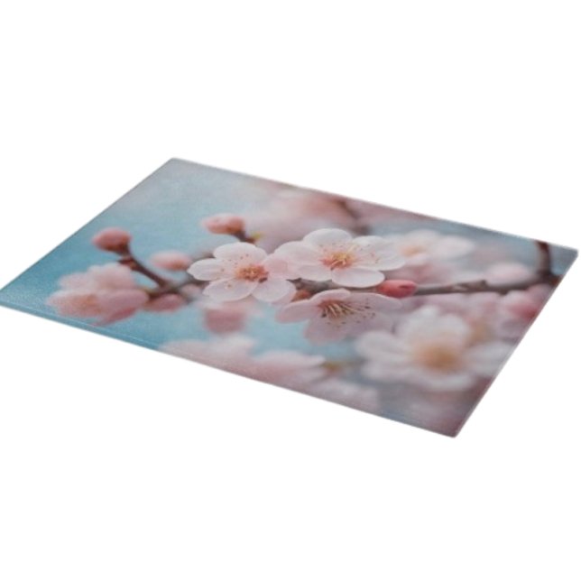 pink Blossom Magic  Cutting Board (A beautiful cutting board for Mom—practical, stylish, and perfect for Mother’s Day.
)
