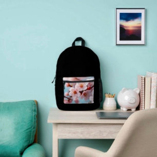 Pink Blossom Magic Printed Backpack