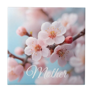 Pink Blossom Magic  Tile