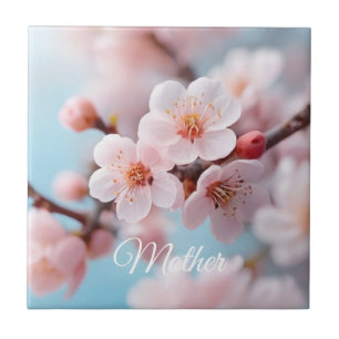 Pink Blossom Magic  Tile