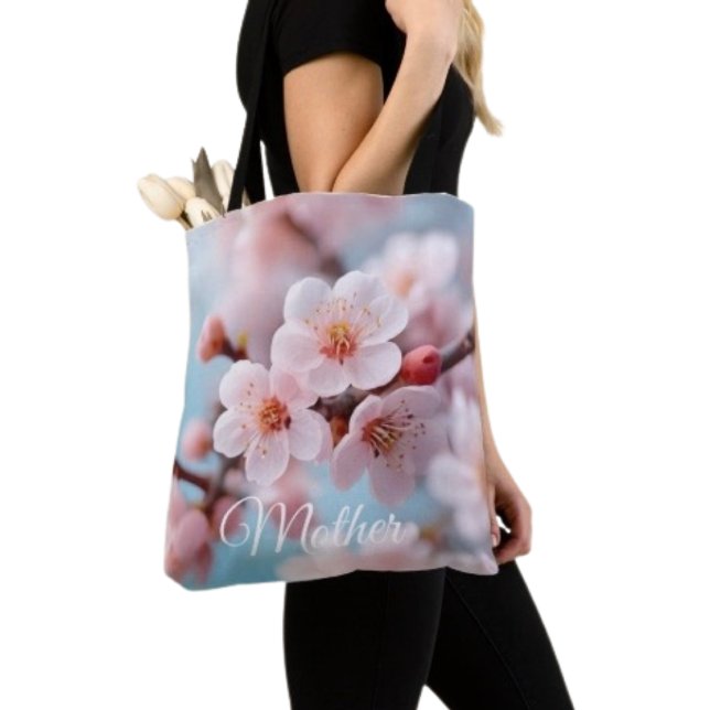 Pink Blossom Magic Tote Bag (Creator Uploaded)
