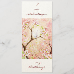 Pink Blossom View, Invitation