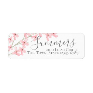 Pink Blossoms Address