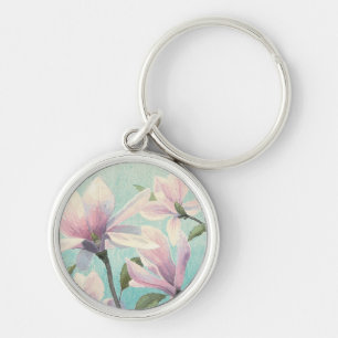Pink Blossoms from the South Key Ring