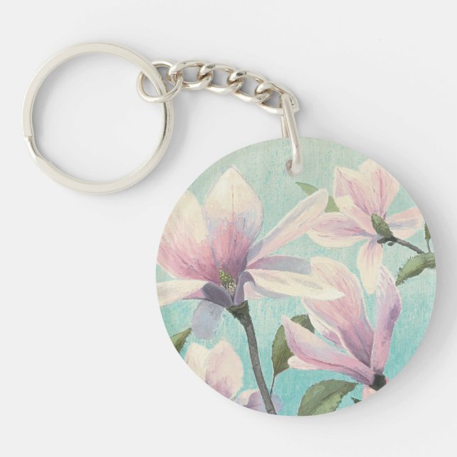 Pink Blossoms from the South Key Ring (Front)