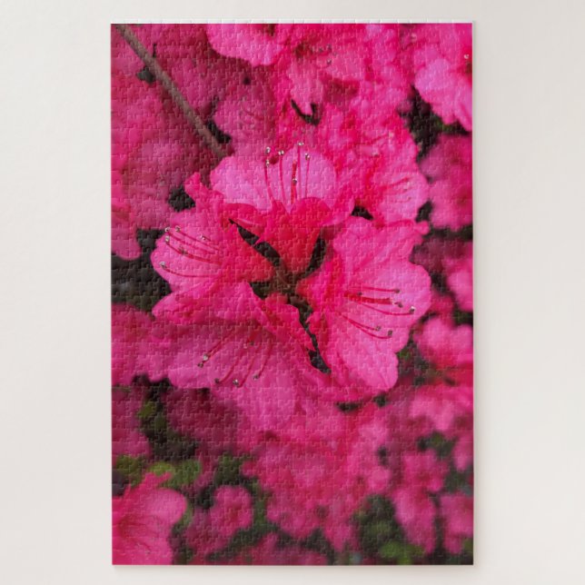 Pink Blossoms Jigsaw Puzzle (Vertical)