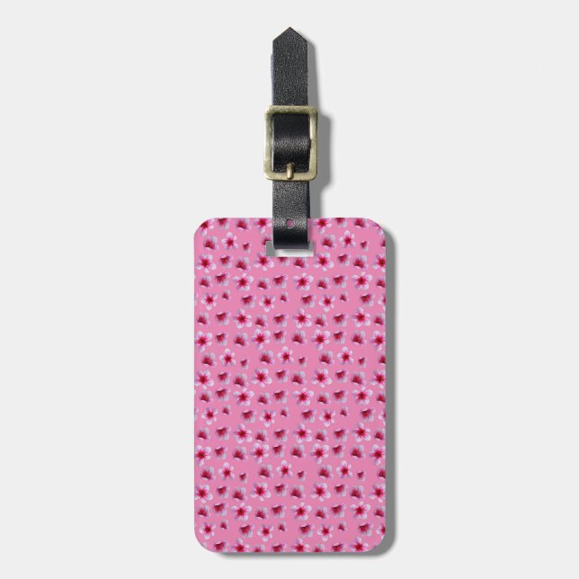 Pink Blossoms, Luggage Tag (Front Vertical)