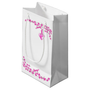 Pink Blossoms Small Gift Bag