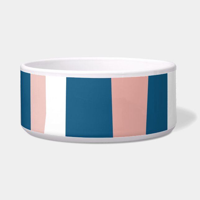 Pink blue and white Abstract (Front)