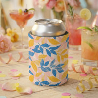 Pink, Blue, and Yellow Lithograph Floral Wedding