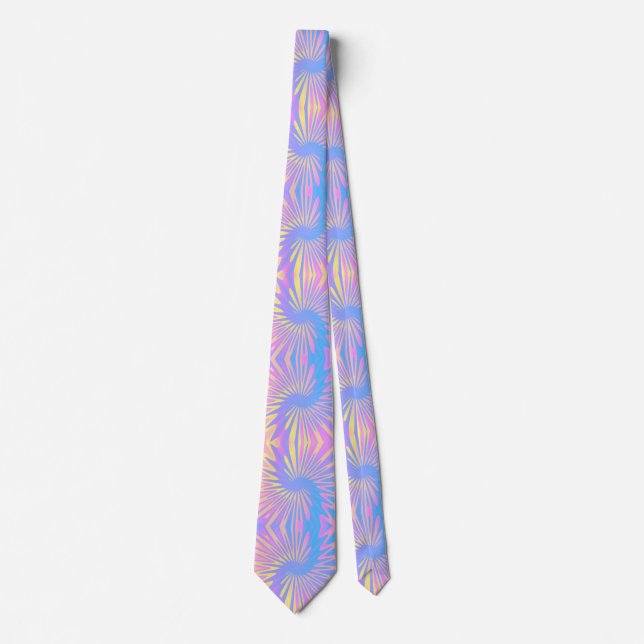 pink blue gradient Artistic Spiral tie dye (Front)