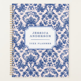 Pink & Blue Grandmillennial Planner