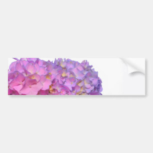 Pink & Blue  Hydrangeas Bumper Sticker