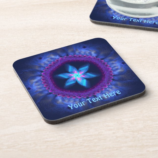 Pink - Blue Magen Coaster (Left Side)