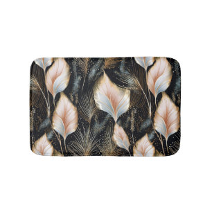 Pink & Blue Pampas Grass Glitter Bath Mat