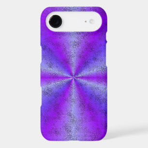 Pink Blue Rainbow in Elephant Skin Leather Optik