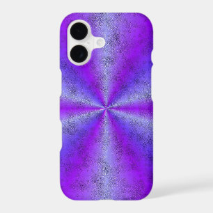 Pink Blue Rainbow in Elephant Skin Leather Optik