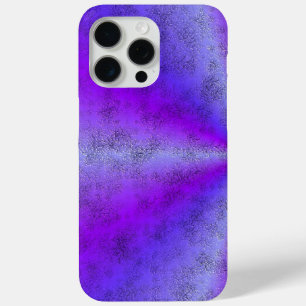 Pink Blue Rainbow in Elephant Skin Leather Optik iPhone 15 Pro Max Case