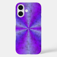 Pink Blue Rainbow in Elephant Skin Leather Optik