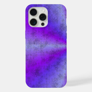 Pink Blue Rainbow in Elephant Skin Leather Optik iPhone 15 Pro Max Case