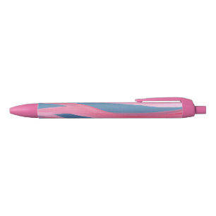 Pink Blue Red Sunset Painting Custom Pens