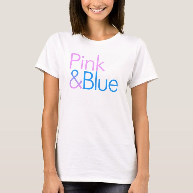 PINK & BLUE T-Shirt (Front)
