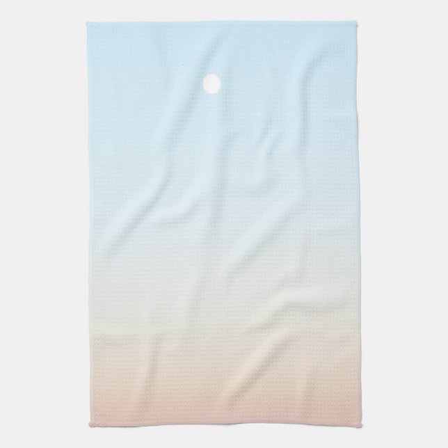 Pink Blue Towel (Vertical)