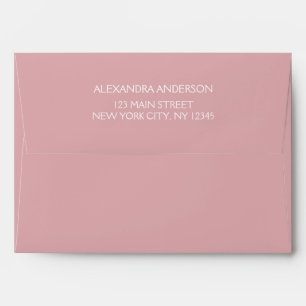 Pink Blush and White Valentine's Day Sparkle Envelope