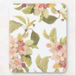 Pink Blush Blooming Summer Floral Botanica Mouse Mat<br><div class="desc">Blooming Summer Floral Botanical</div>