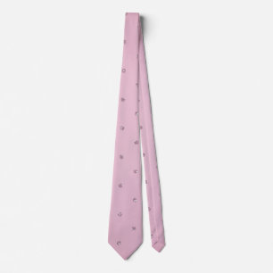 pink blush diamond studs tie