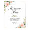 Pink blush floral bridal shower mImosa bar sign