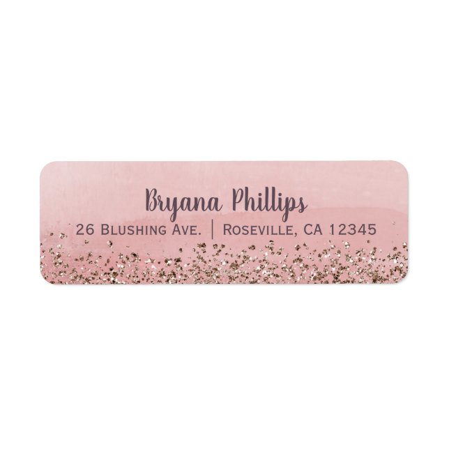 Pink Blush Glitter Moroccan Indian Princess Party (Front)