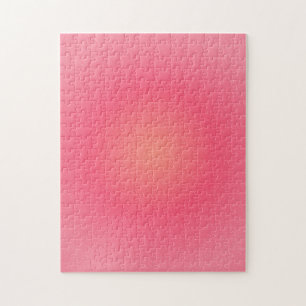 Pink Blush Gradient Jigsaw Puzzle